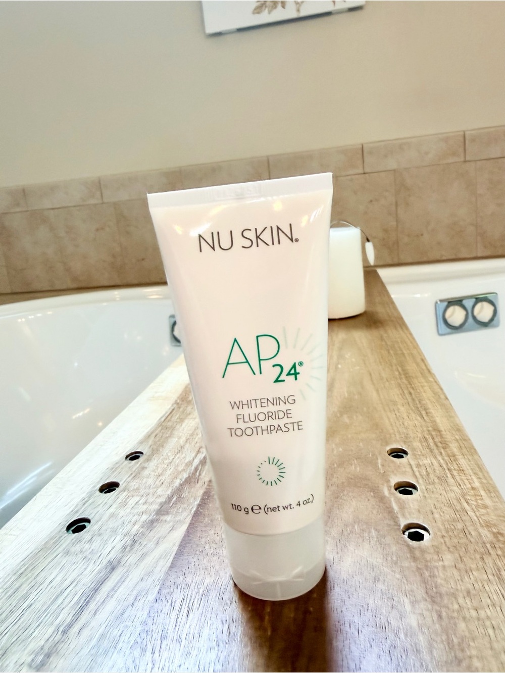 NuSkin AP24 Whitening Fluoride Toothpaste - NWT EXP 9/2027 retail $22